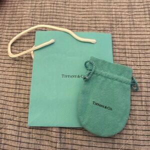 Tiffany original bag and pouch!